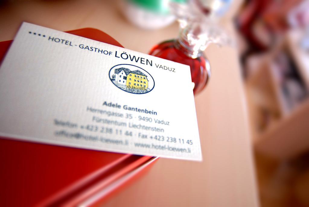 ואדוז Hotel Gasthof Lowen מראה חיצוני תמונה